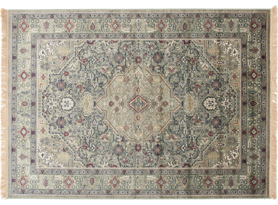 Kusový koberec ISFAHAN Iran - zelený