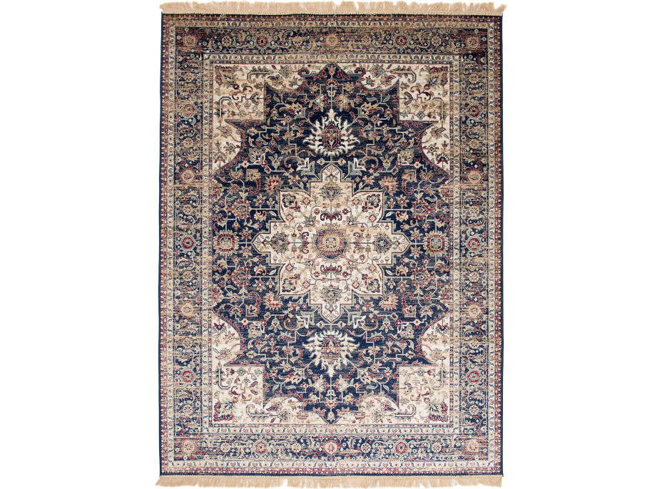 Kusový koberec ISFAHAN Alam - tmavě modrý