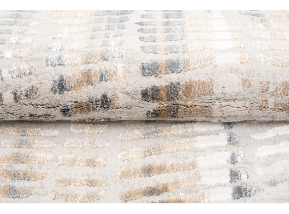 Kusový koberec MONTREAL roots - světle béžový/šedý