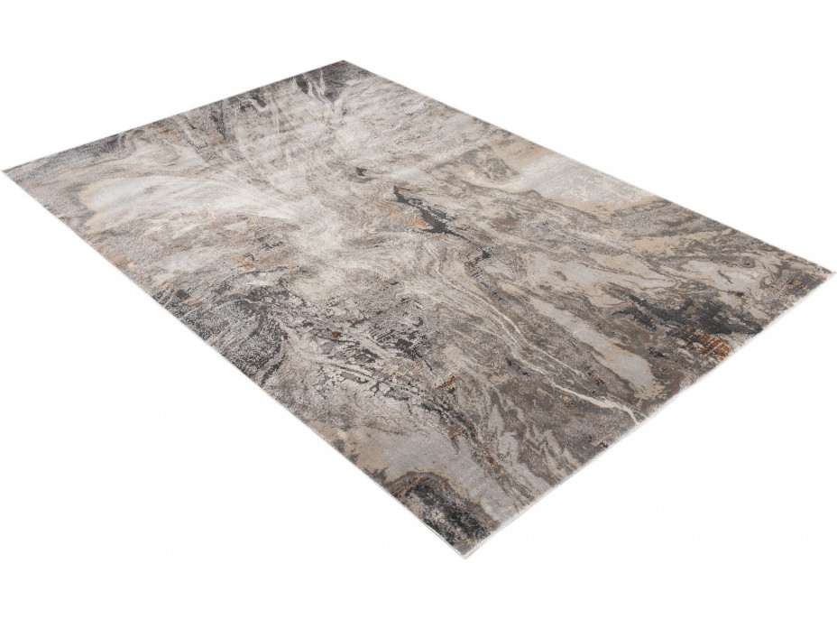 Kusový koberec FEYRUZ Marble - světle šedý/šedý