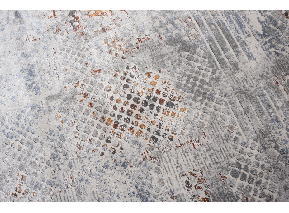 Kusový koberec FEYRUZ Collage - světle šedý