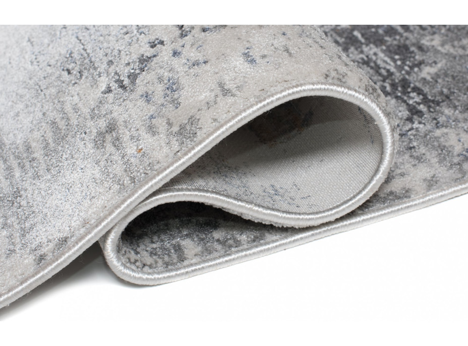 Kusový koberec FEYRUZ Abstract - šedý/krémový