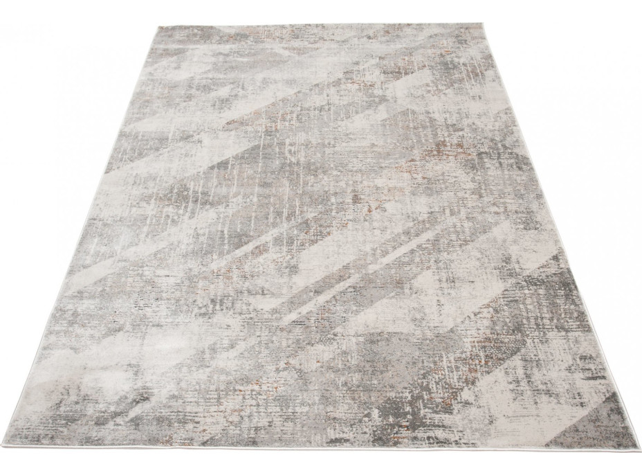 Kusový koberec FEYRUZ Lines - krémový/hnědý