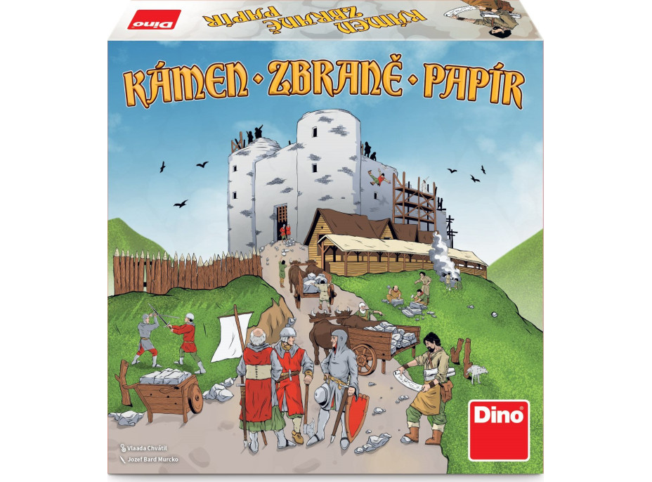 DINO Hra Kámen, zbraně, papír II