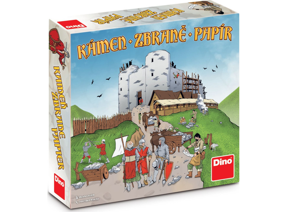 DINO Hra Kámen, zbraně, papír II