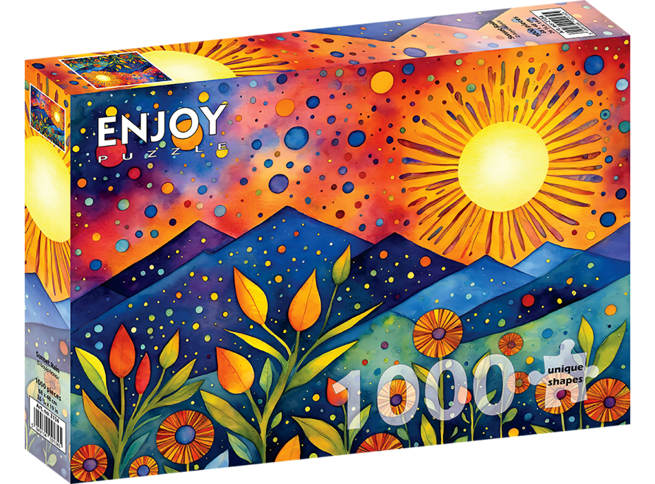 ENJOY Puzzle Déšť při západu slunce 1000 dílků