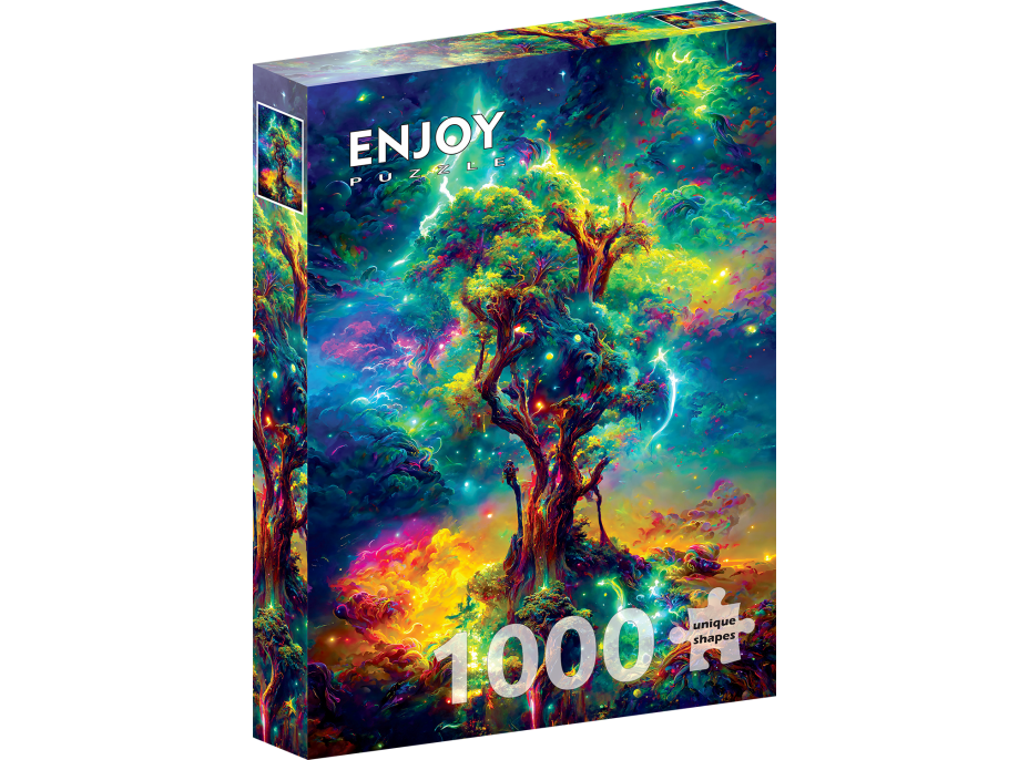 ENJOY Puzzle Kosmický strom života 1000 dílků