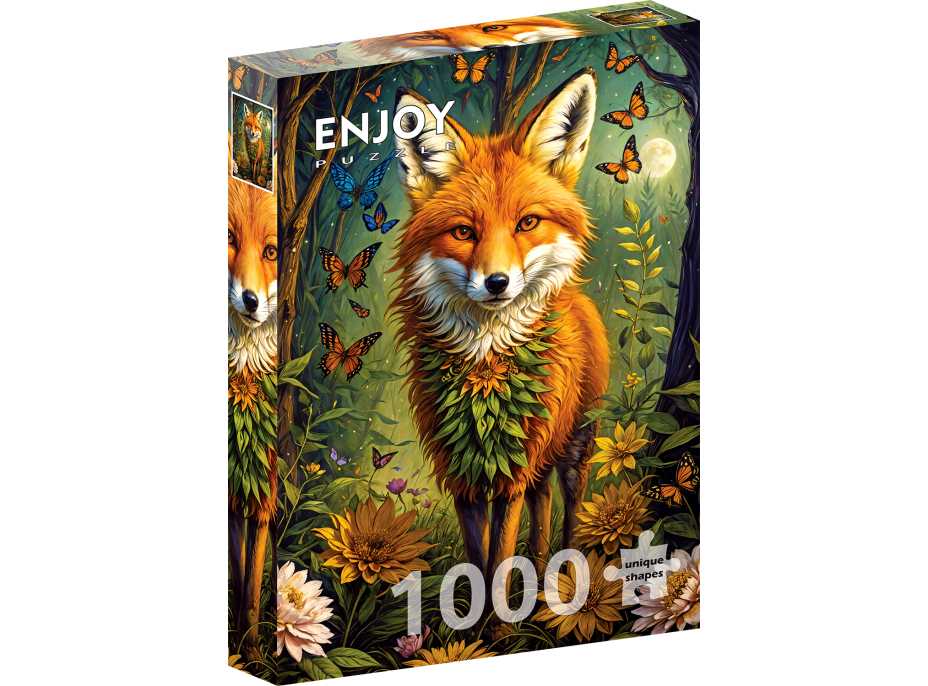 ENJOY Puzzle Kouzelná liška 1000 dílků