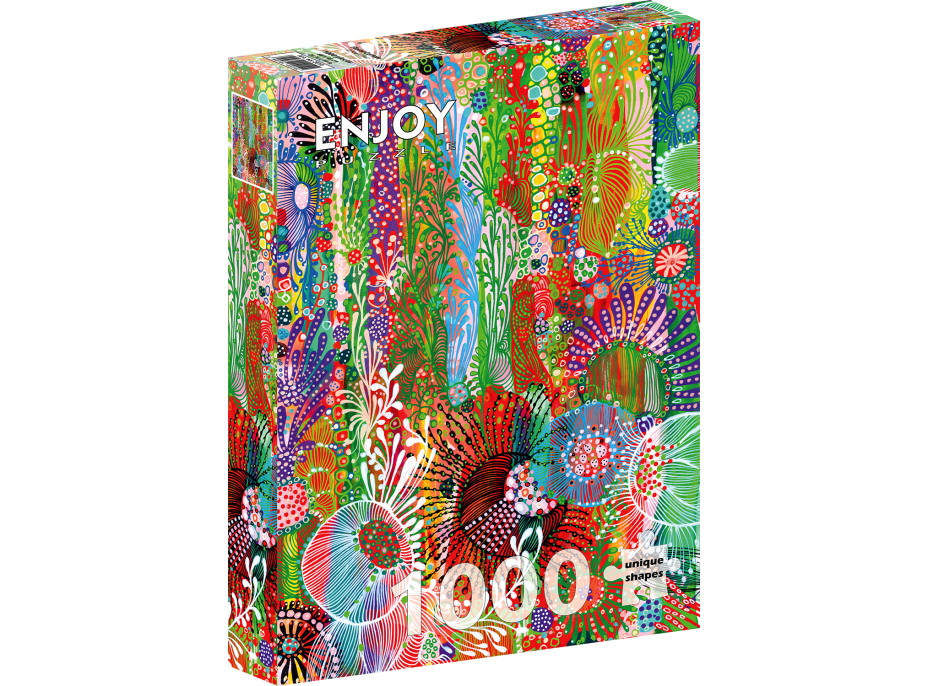 ENJOY Puzzle Květinový závěs 1000 dílků