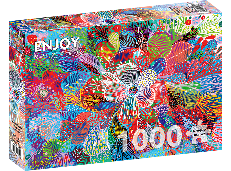 ENJOY Puzzle Květy revoluce 1000 dílků