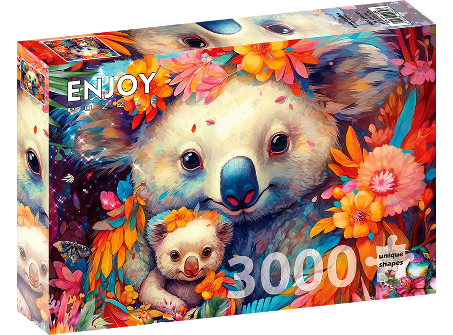 ENJOY Puzzle Mazlení s koalou 3000 dílků