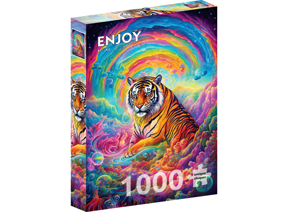 ENJOY Puzzle Tam, kde vládnou tygři 1000 dílků