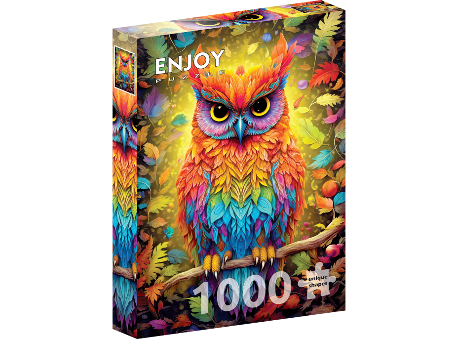 ENJOY Puzzle Podzimní sova 1000 dílků