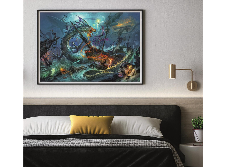 CLEMENTONI Puzzle Podmořská bitva 3000 dílků