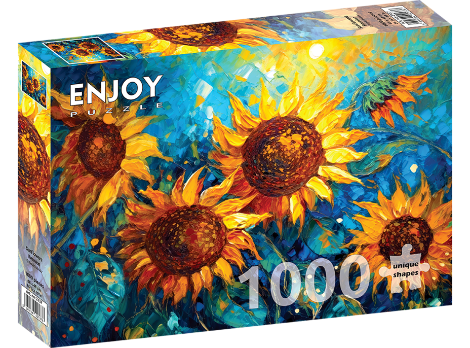 ENJOY Puzzle Setkání slunečnic 1000 dílků