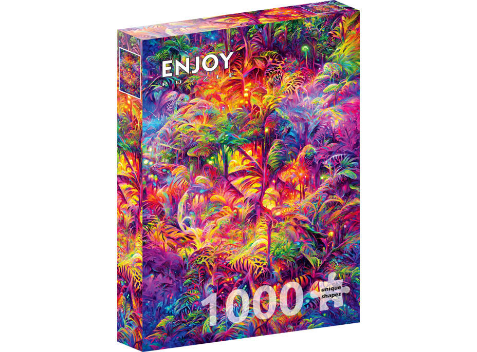 ENJOY Puzzle Tapiserie z džungle 1000 dílků