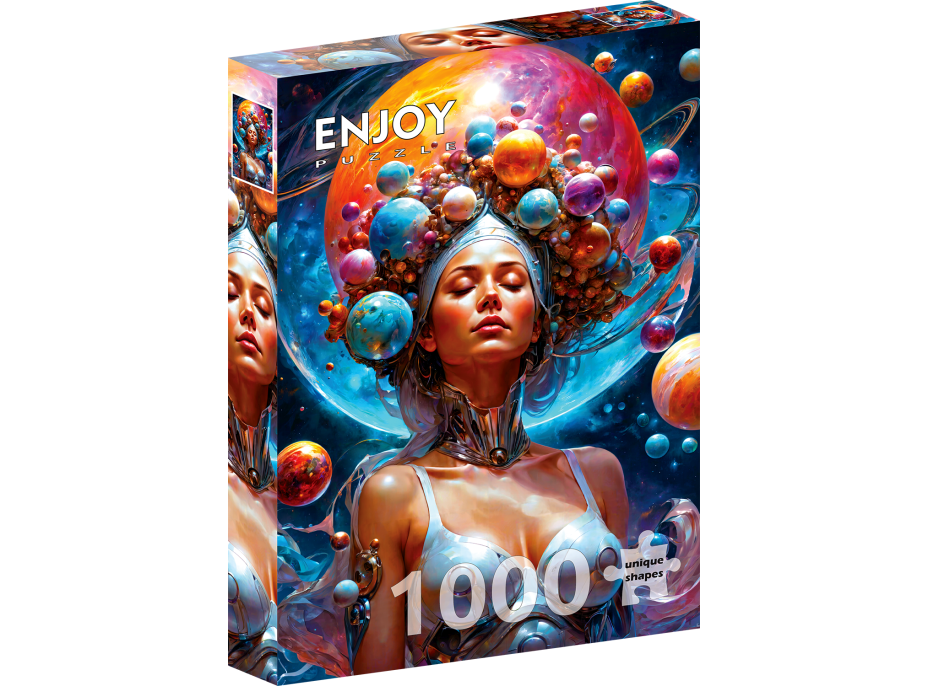 ENJOY Puzzle Vesmírná bohyně 1000 dílků