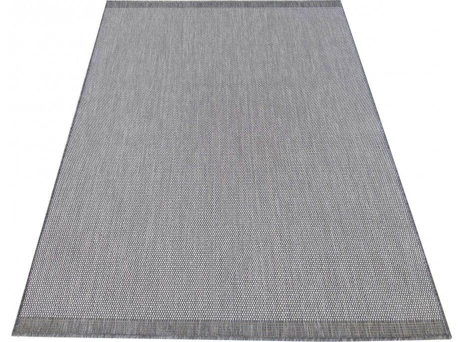 Kusový koberec Needle - šedý