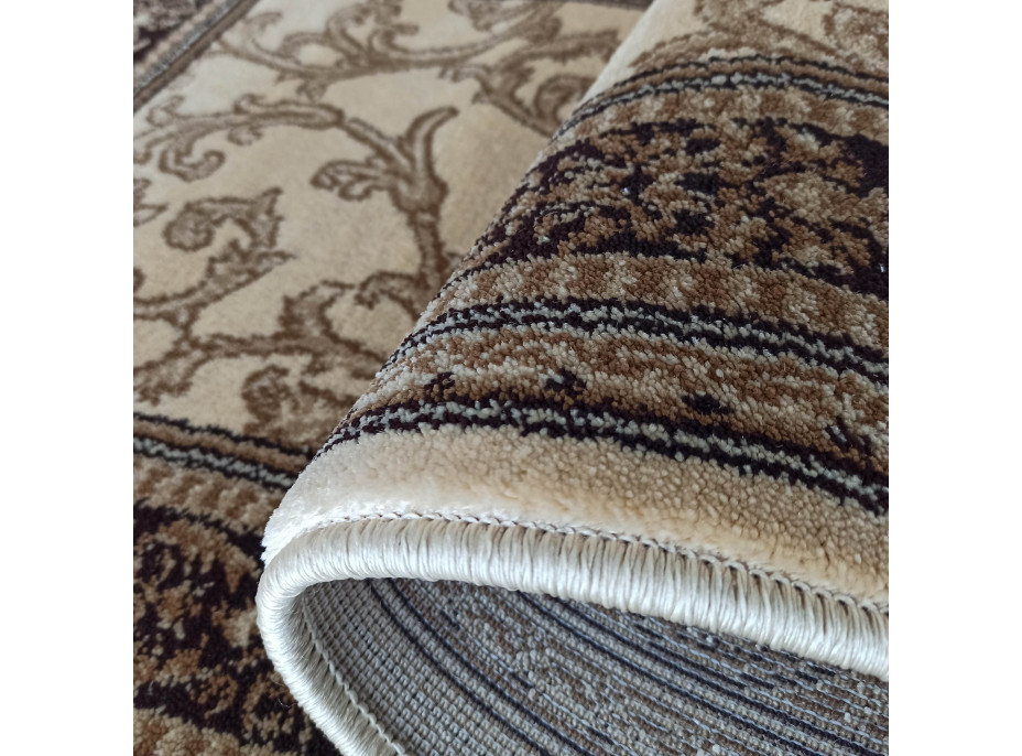 Kusový koberec NOBLE twigs - krémový/hnědý