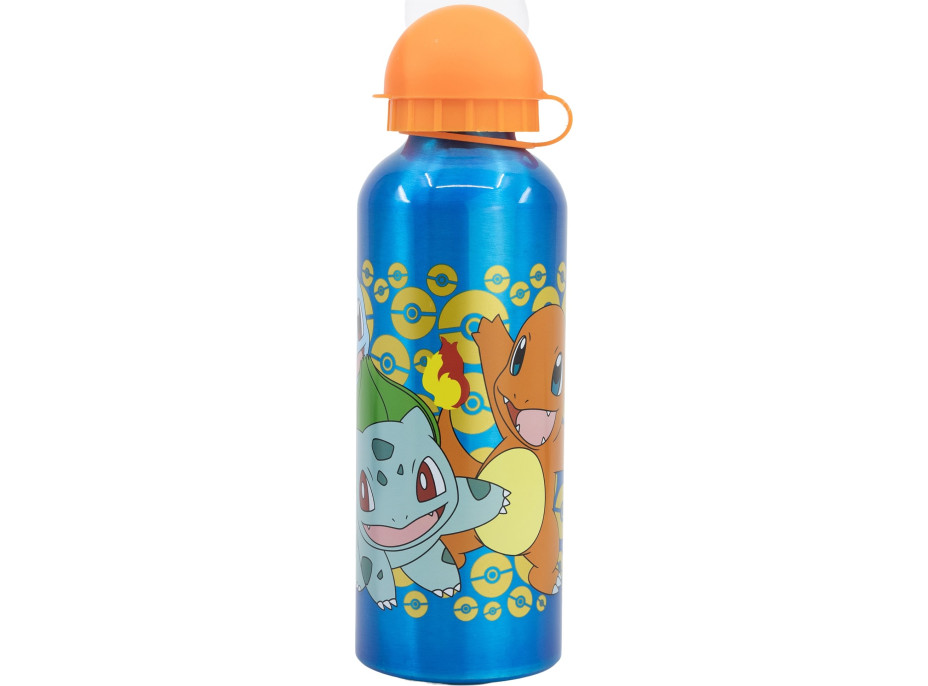 STOR Láhev na pití hliníková Pokémon 530 ml