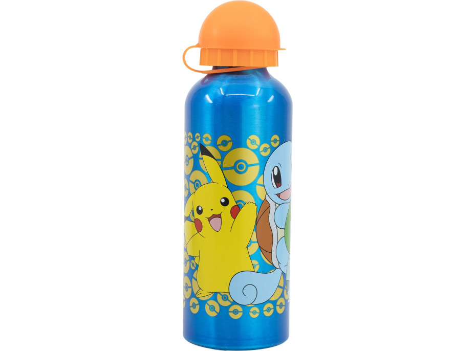 STOR Láhev na pití hliníková Pokémon 530 ml