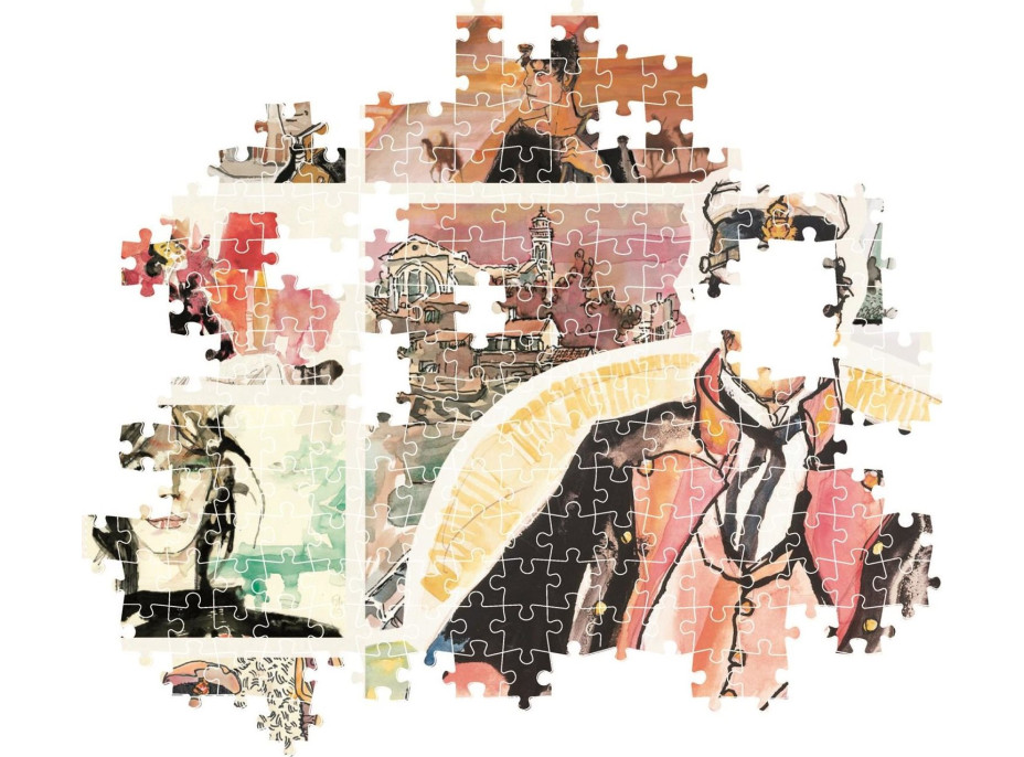 CLEMENTONI Puzzle Corto Maltese: Daleká cesta 1000 dílků