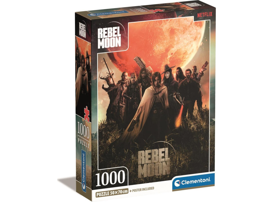 CLEMENTONI Puzzle Rebel Moon: Odboj 1000 dílků