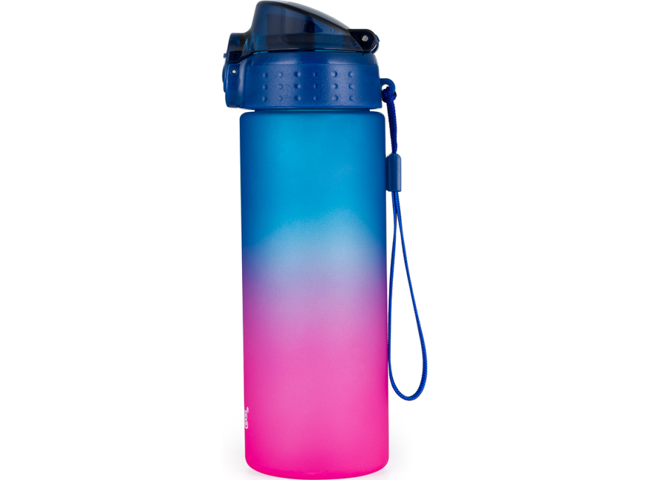 OXYBAG Láhev na pití OXY Click 600 ml OXY Ombre Purple-Blue