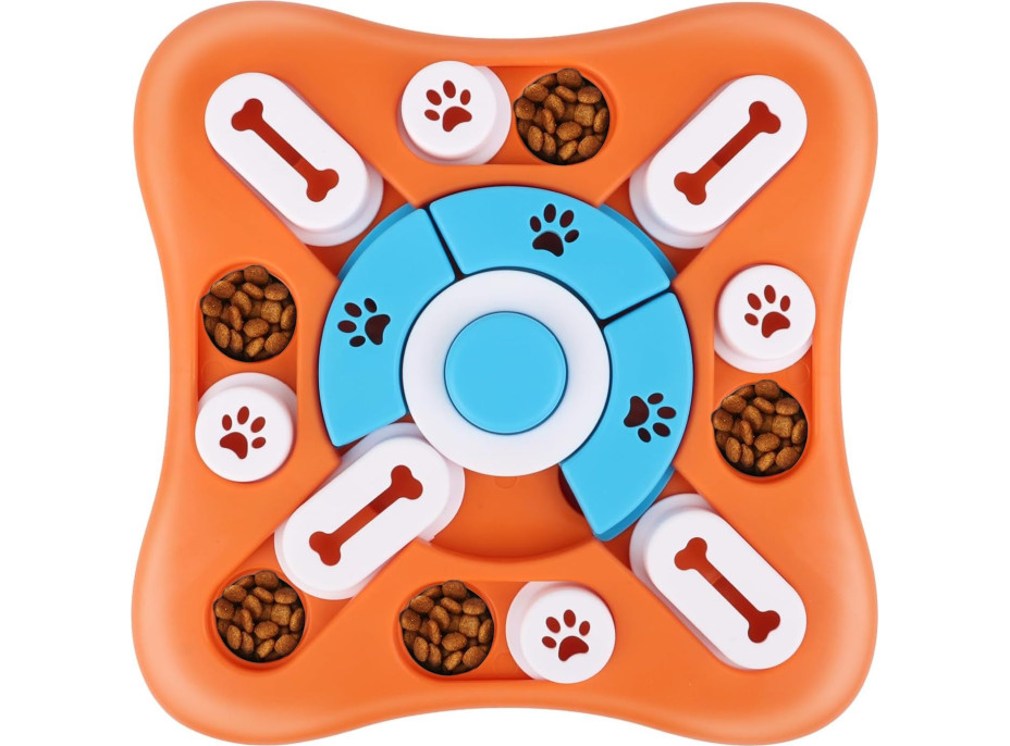 Interaktivní hračka pro psy PONGO - oranžová