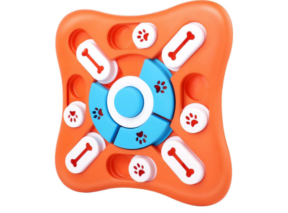 Interaktivní hračka pro psy PONGO - oranžová