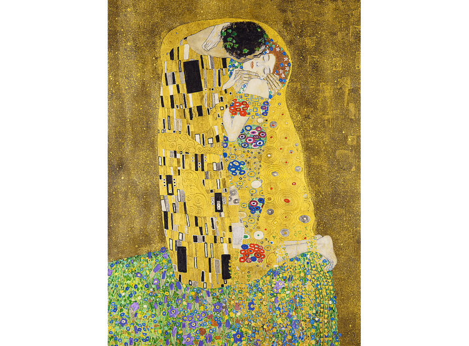 TREFL Dřevěné puzzle Art: Gustav Klimt - Polibek 200 dílků