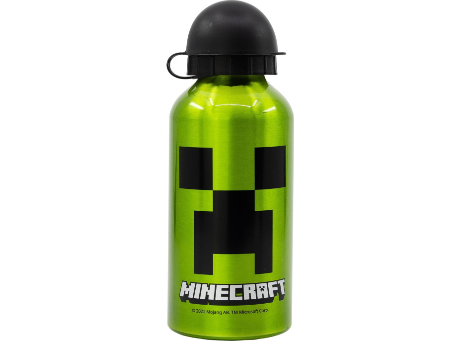 STOR Láhev na pití hliníková Minecraft 400ml