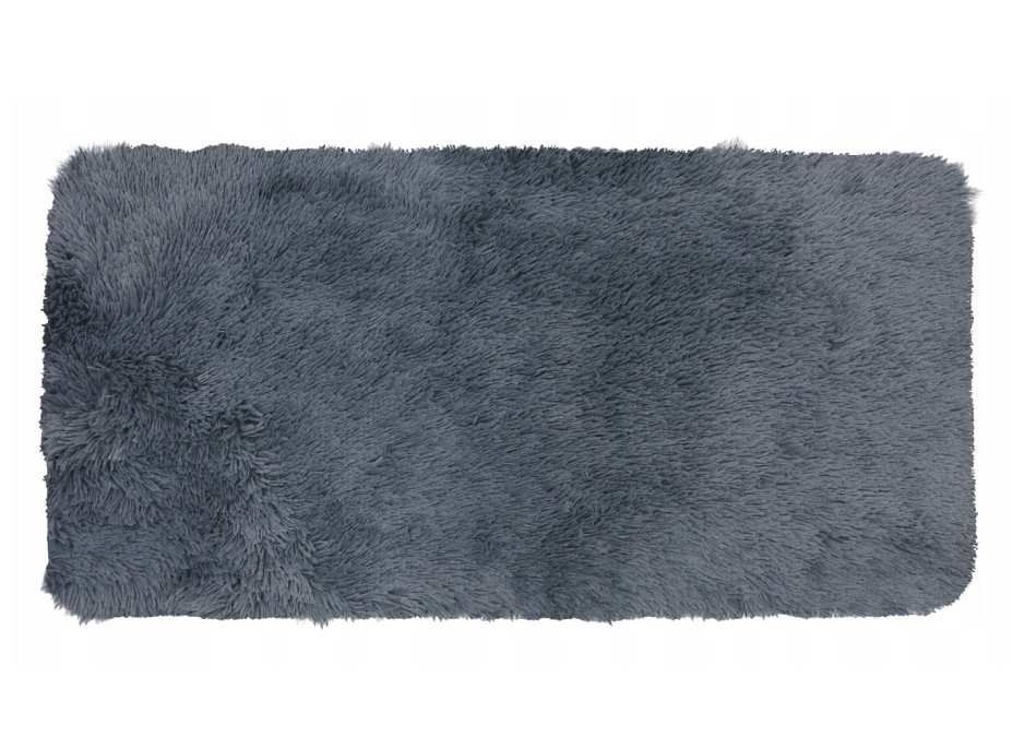 Plyšový koberec COMFIT - GRAFITOVÝ - 80x130 cm