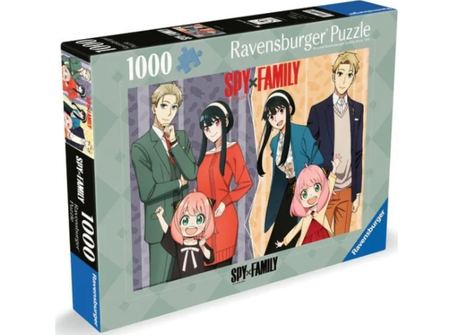 RAVENSBURGER Puzzle Spy X Family 1000 dílků