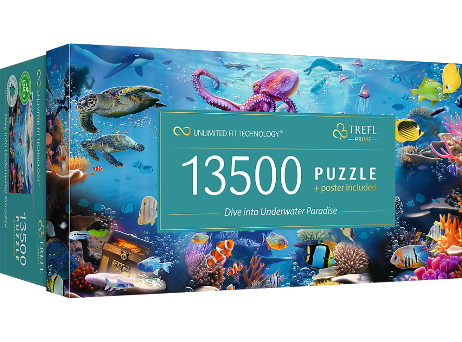 TREFL Puzzle UFT Ponoření do podmořského ráje 13500 dílků