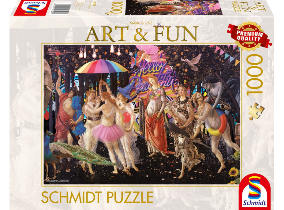 SCHMIDT Puzzle Art&Fun: Primavera 2024, 1000 dílků