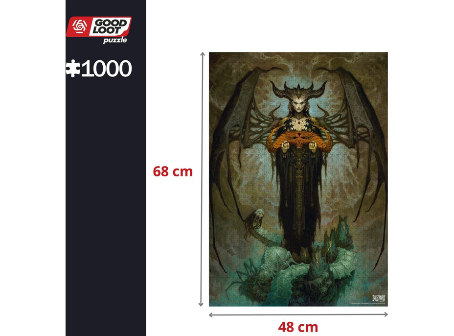 GOOD LOOT Puzzle Diablo IV: Lilith 1000 dílků