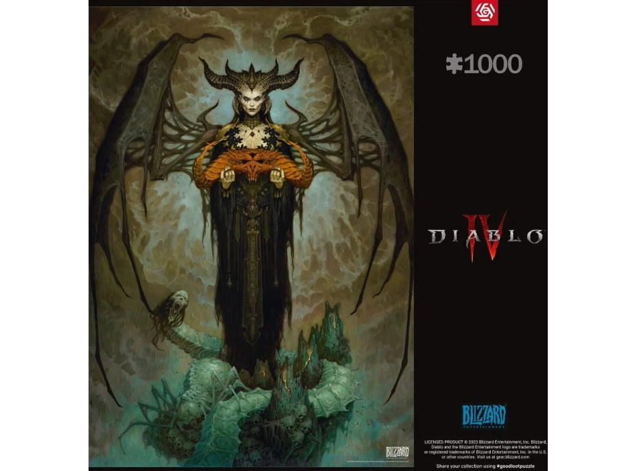 GOOD LOOT Puzzle Diablo IV: Lilith 1000 dílků