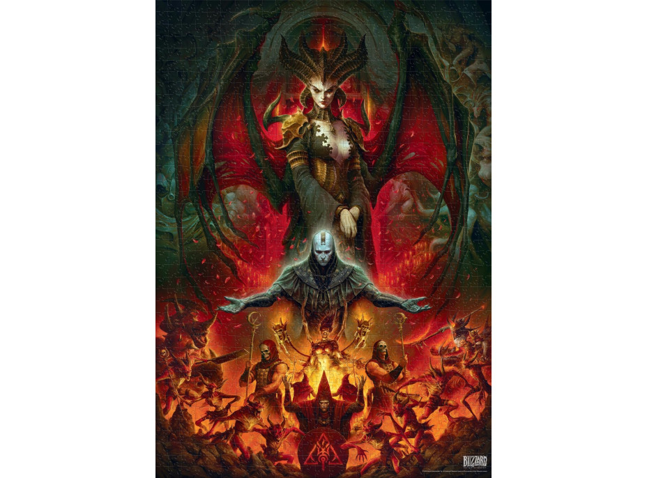 GOOD LOOT Puzzle Diablo IV: Lilith Composition 1000 dílků