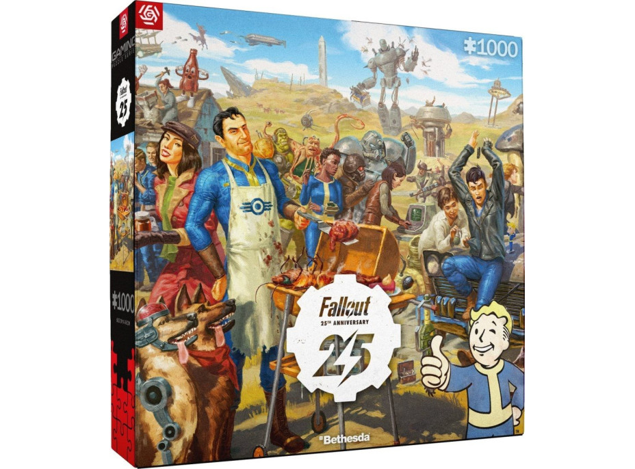 GOOD LOOT Puzzle Fallout: 25. výročí 1000 dílků