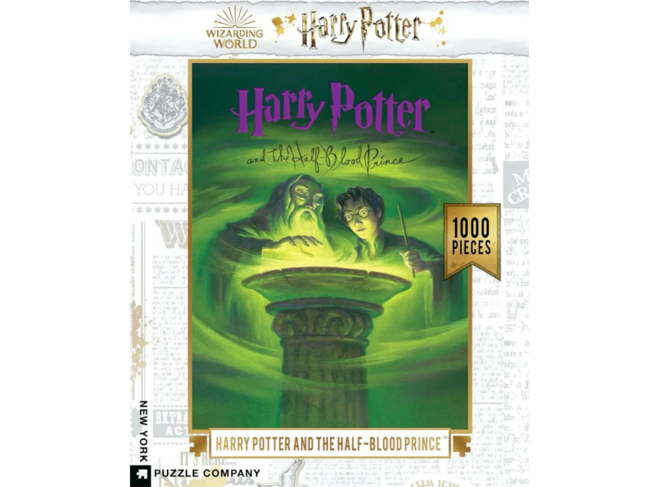 NEW YORK PUZZLE COMPANY Puzzle Harry Potter a Princ dvojí krve 1000 dílků