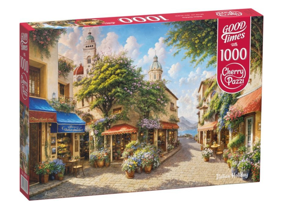 CHERRY PAZZI Puzzle Italské prázdniny 1000 dílků