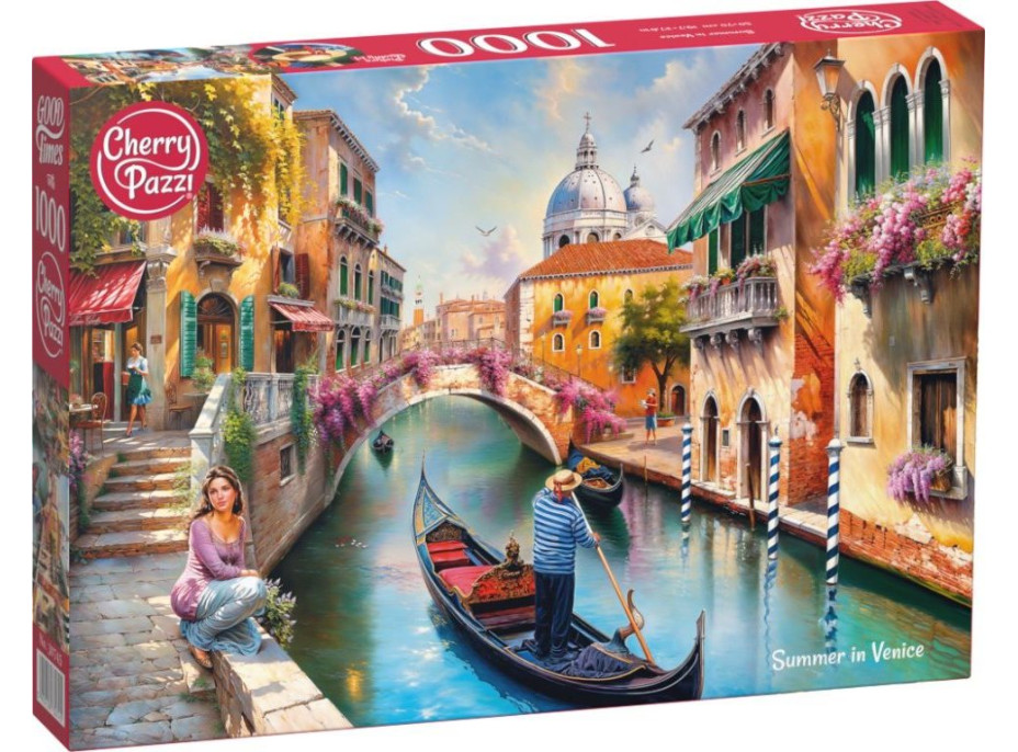 CHERRY PAZZI Puzzle Léto v Benátkách 1000 dílků