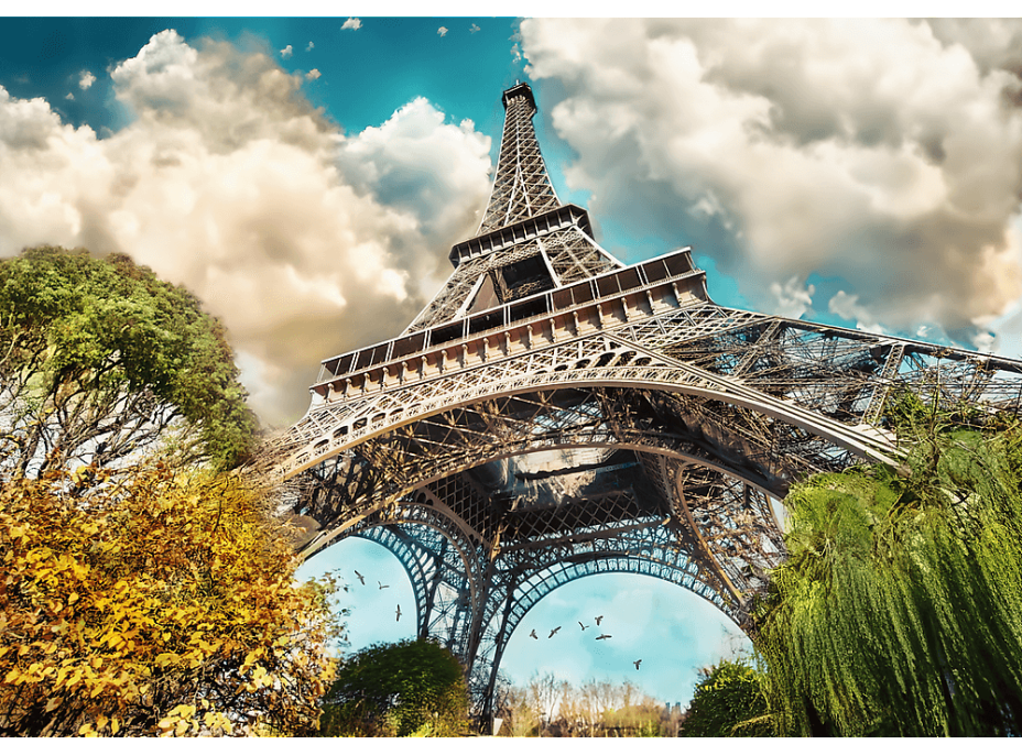 TREFL Puzzle Premium Plus Photo Odyssey: Eiffelova věž 1000 dílků