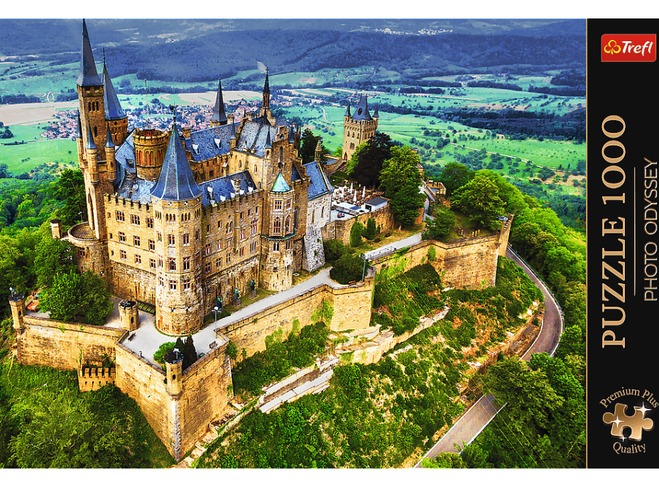 TREFL Puzzle Premium Plus Photo Odyssey: Hrad Hohenzollern, Německo 1000 dílků