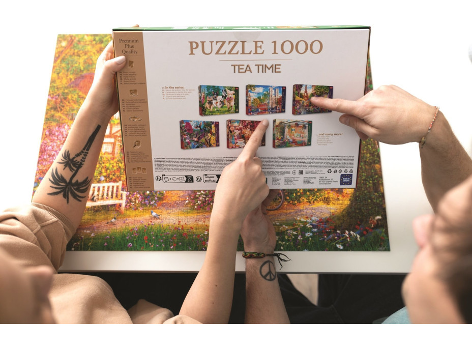 TREFL Puzzle Premium Plus Photo Odyssey: Hrad Hohenzollern, Německo 1000 dílků