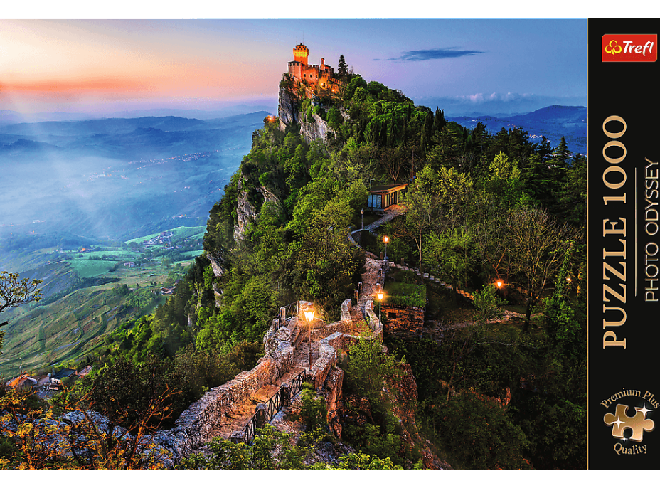 TREFL Puzzle Premium Plus Photo Odyssey: La Cesta, San Marino 1000 dílků