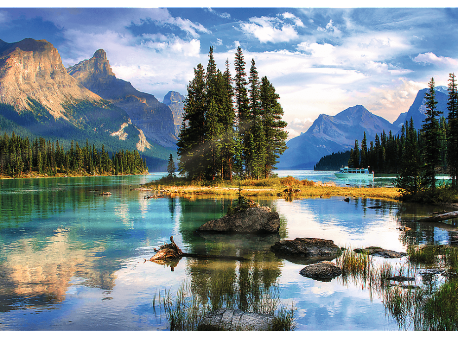 TREFL Puzzle Premium Plus Photo Odyssey: Spirit Island, Kanada 1000 dílků