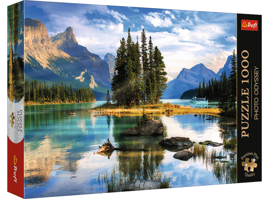TREFL Puzzle Premium Plus Photo Odyssey: Spirit Island, Kanada 1000 dílků