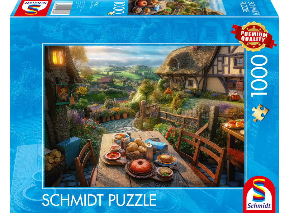 SCHMIDT Puzzle Snídaně s výhledem 1000 dílků